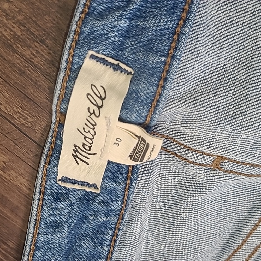 Denim Button-Front Skirt - Picture 3 of 6